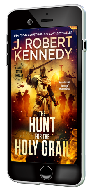 THE HUNT FOR THE HOLY GRAIL (JAMES ACTON #41)