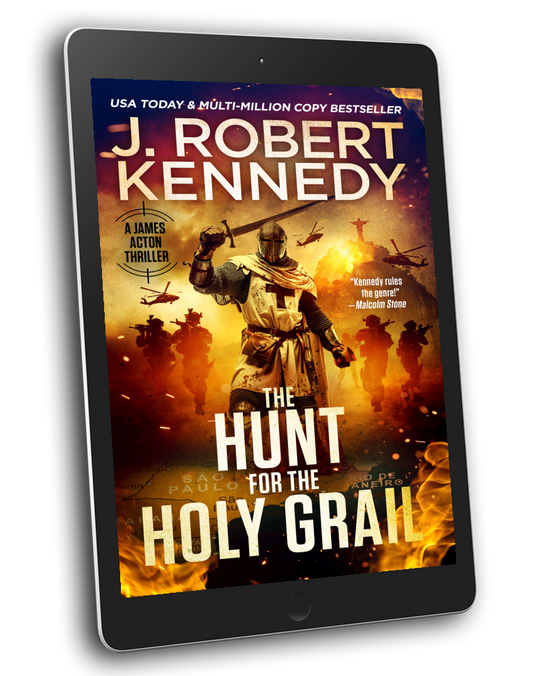 THE HUNT FOR THE HOLY GRAIL (JAMES ACTON #41)