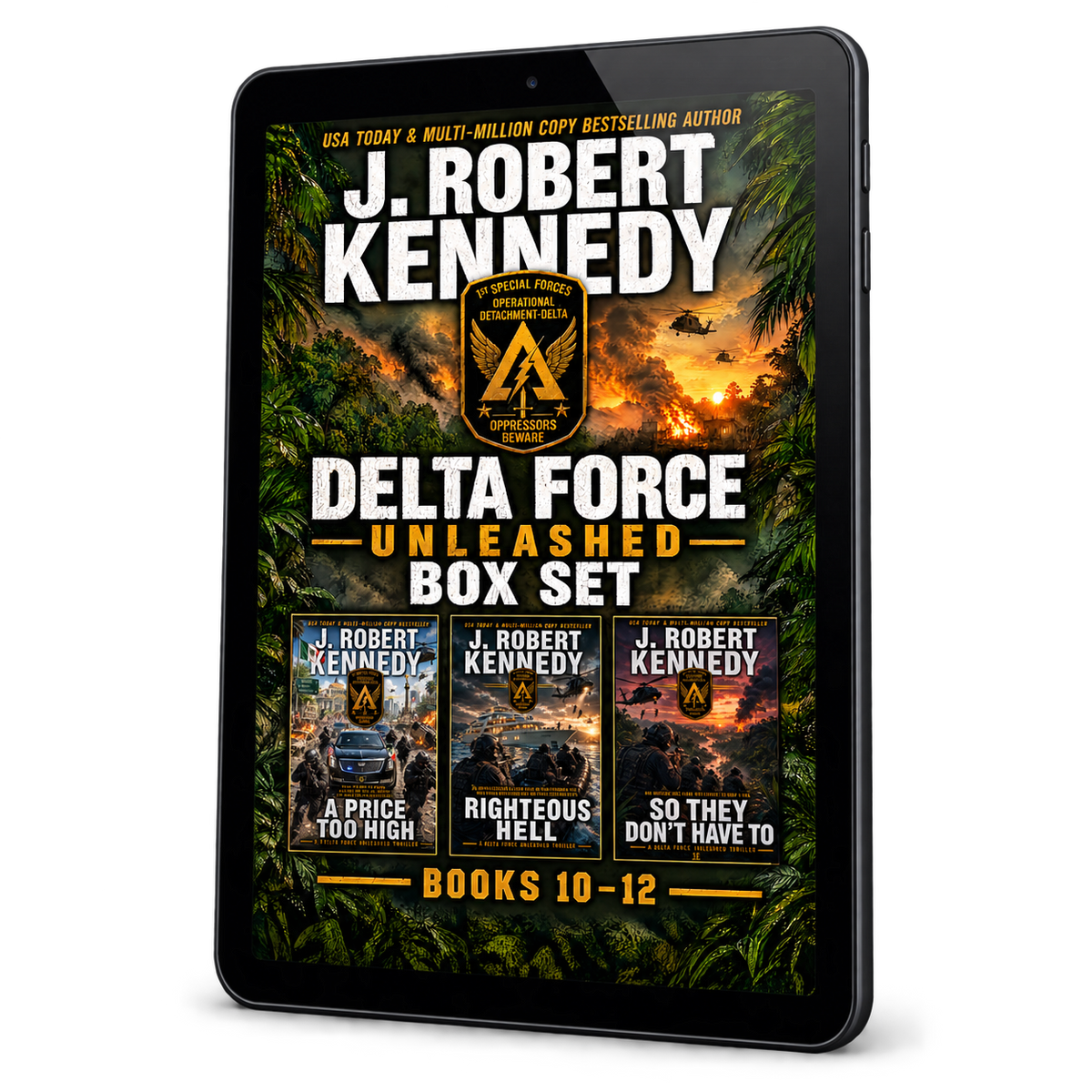 Delta Force Unleashed box set books 10-12