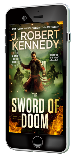 PRE-ORDER: THE SWORD OF DOOM (JAMES ACTON #39)