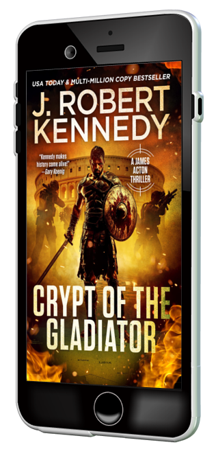 PRE-ORDER: CRYPT OF THE GLADIATOR (JAMES ACTON #42)