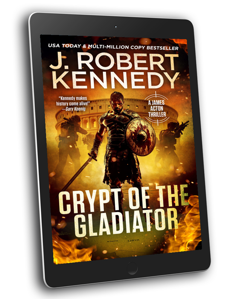 PRE-ORDER: CRYPT OF THE GLADIATOR (JAMES ACTON #42)